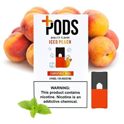 Iced Peach J Compatible - Plus Pods