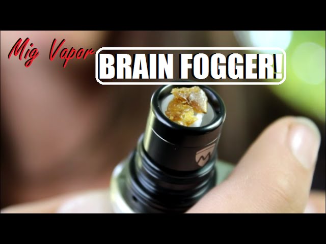 SOOO STONED! Mig Vapor Brain Fogger Review! - Coil less Atomizer - TheDabSpot