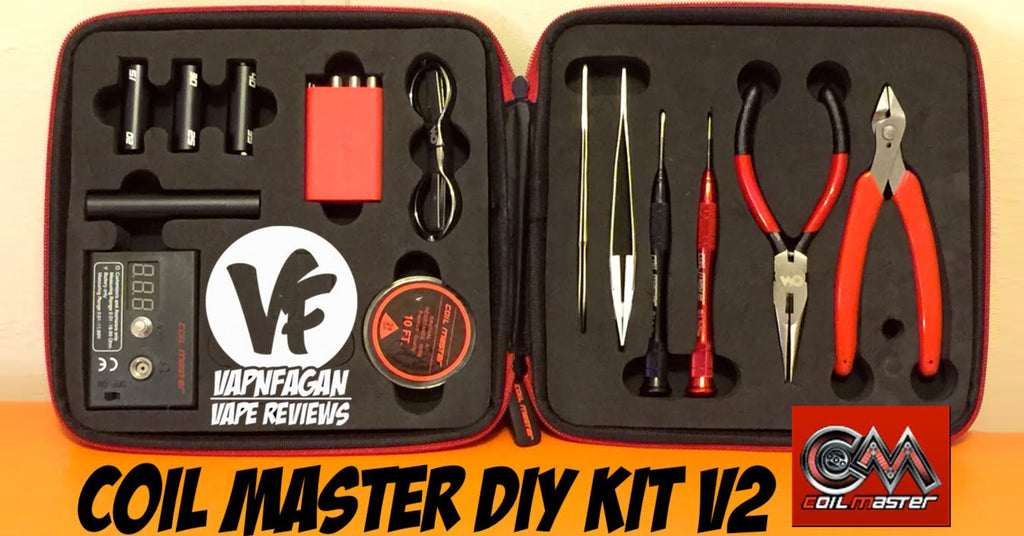 Coil Master DIY Kit V2 - RBA Toolkit - VapnFagan Reviews