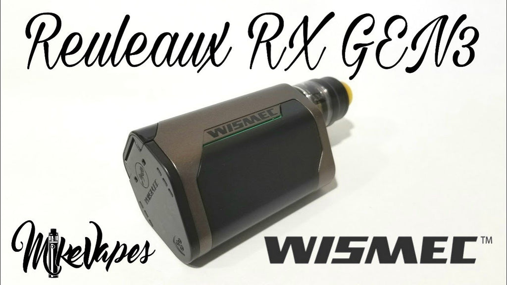 Wismec RX Gen3 Reuleaux & Gnome Tank Review - Mike Vapes