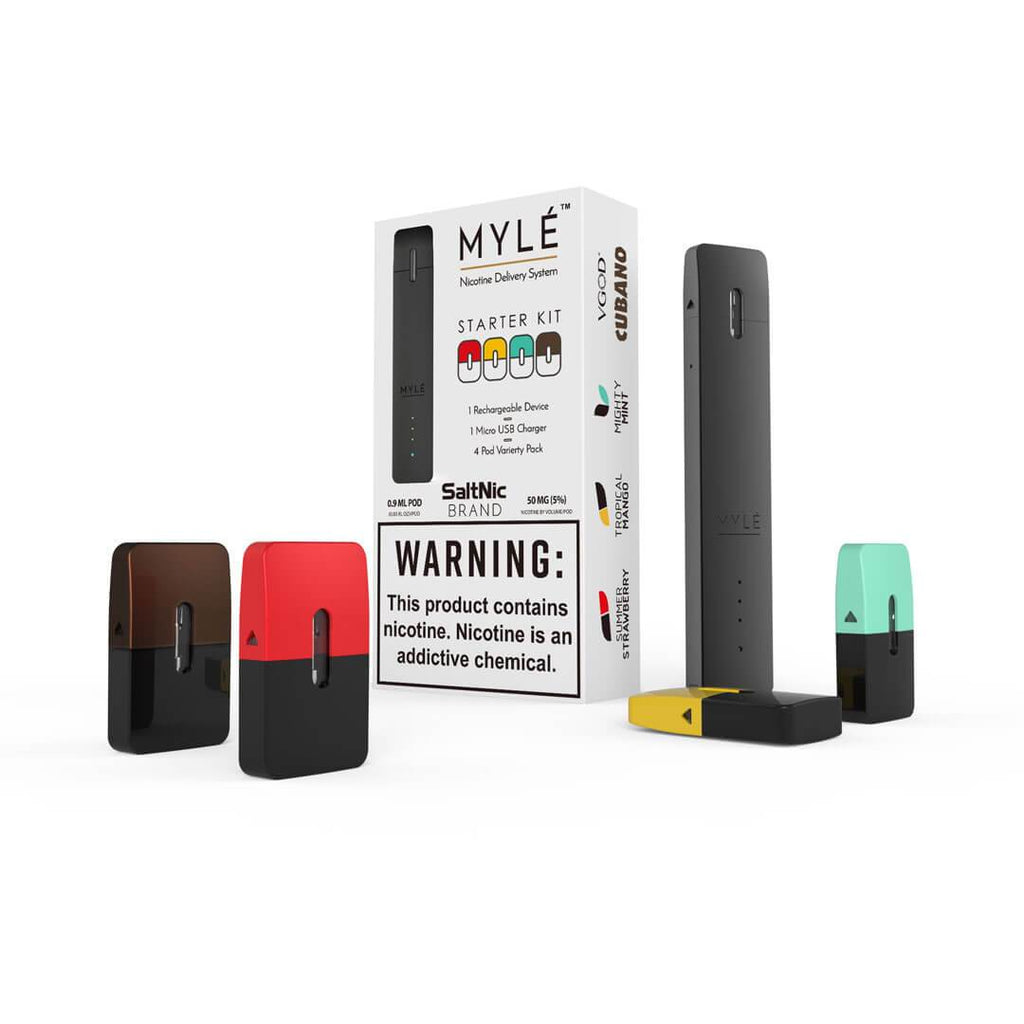 This Is The Best Closed Pod System - The MYLE w/ SaltNic Pods