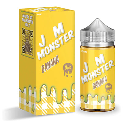 Banana JM Monster E-Liquid - Monster Vape Labs