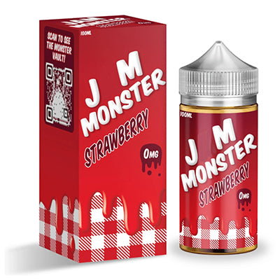 Strawberry JM Monster E-Liquid - Monster Vape Labs