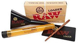 Double Barrel Wooden Holder and Loader - RAW