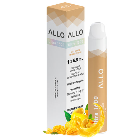 Juicy Mango - Allo 1600 Disposable Vape