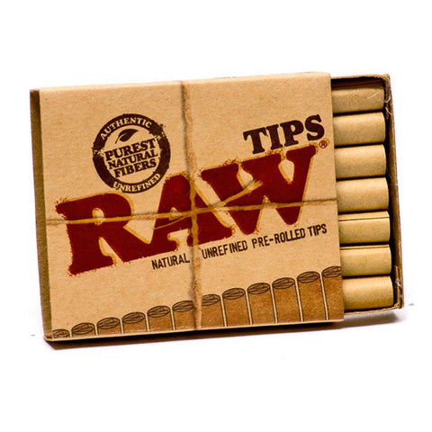 Pre-Rolled Tips - Raw