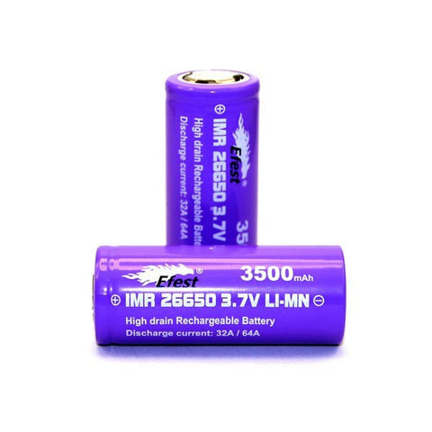 IMR 26650 Rechargeable Battery - Efest