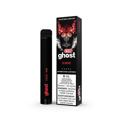Classic Bold Nicotine Blend - Ghost Max Disposable Vape