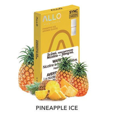 Pineapple Ice Allo Sync Pods - Allo Vapor