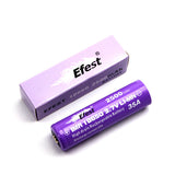 IMR 18650 2500 mAh 35A Rechargeable Batteries - Efest